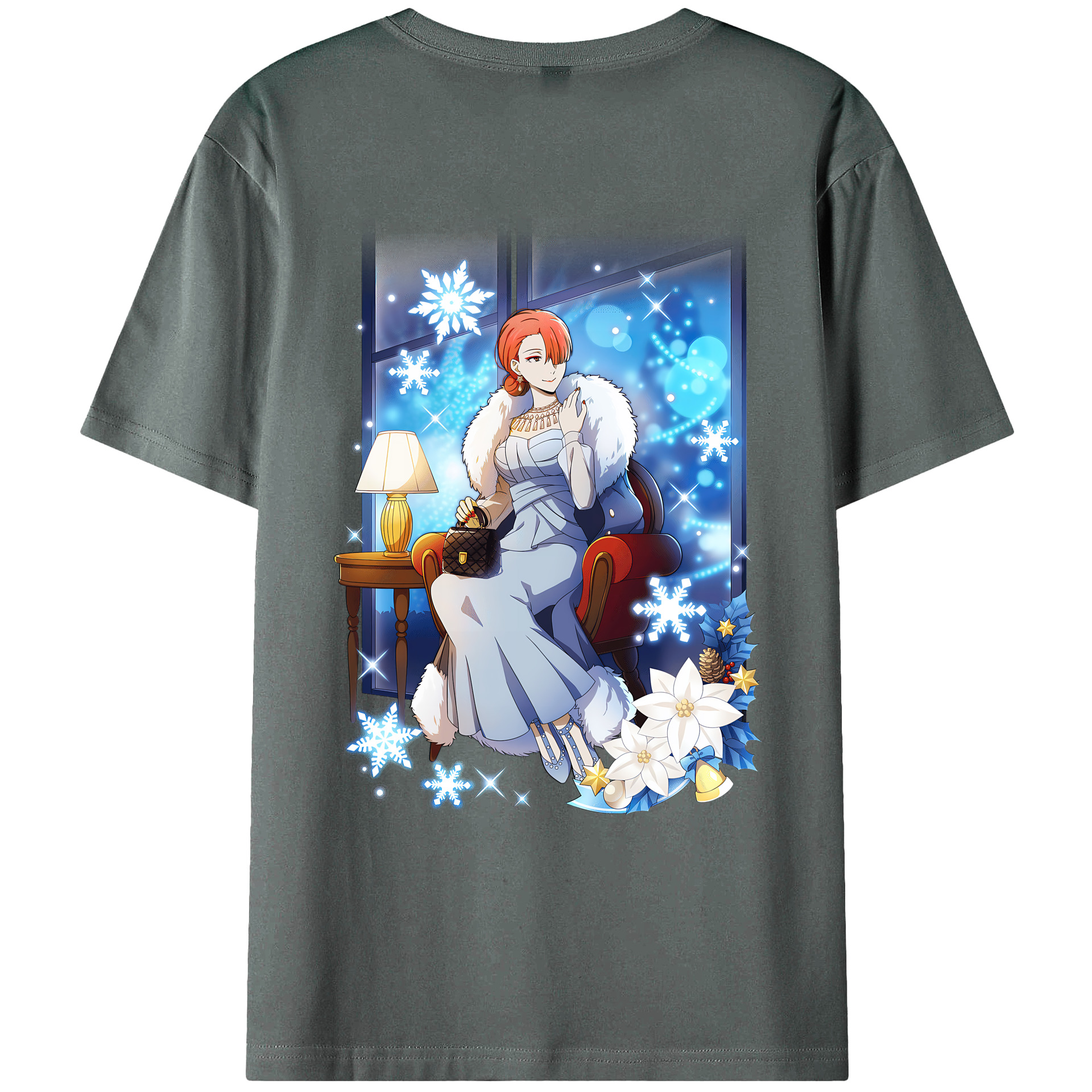 （画像用） 文豪ストレイドッグス Bungo Stray Dogs 綿100％ メンズ半袖Tシャツ（バックプリント） 通気性